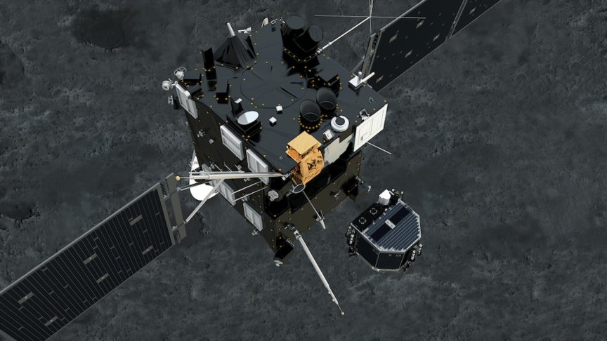 <p>Системата за кацане Philae</p>
