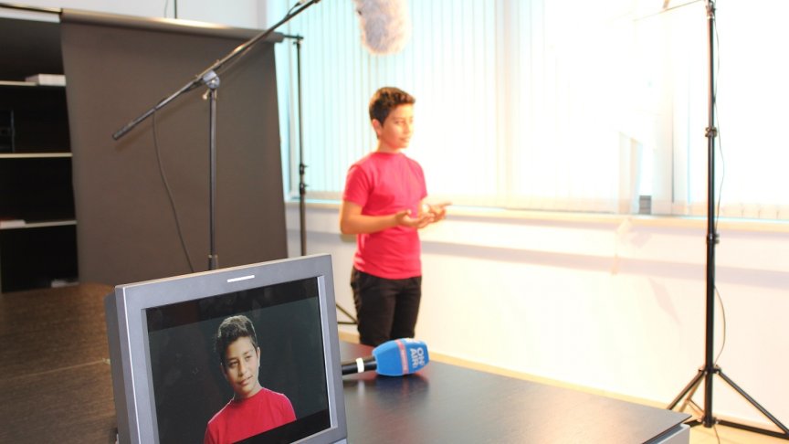 <p>Заснемане на видеоклип на кампанията на Bulgaria ON AIR и УНИЦЕФ България</p>
