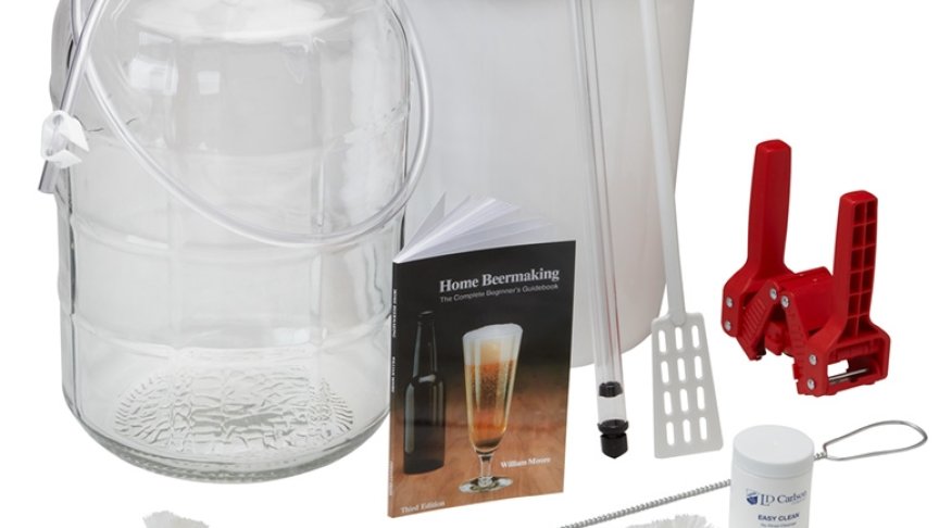 <p>Комплект за домашно производство на бира от homebrewers.com</p>
