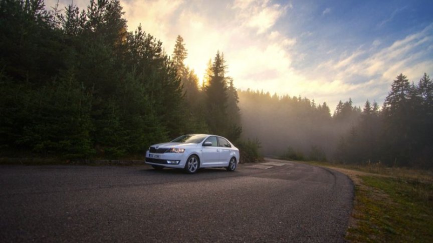 Skoda Rapid, фотография SONY България