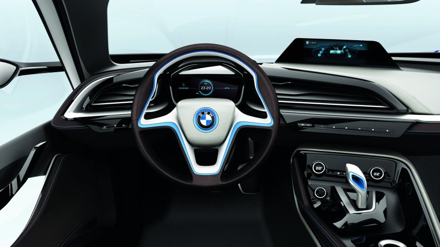 BMW i3 отвътре